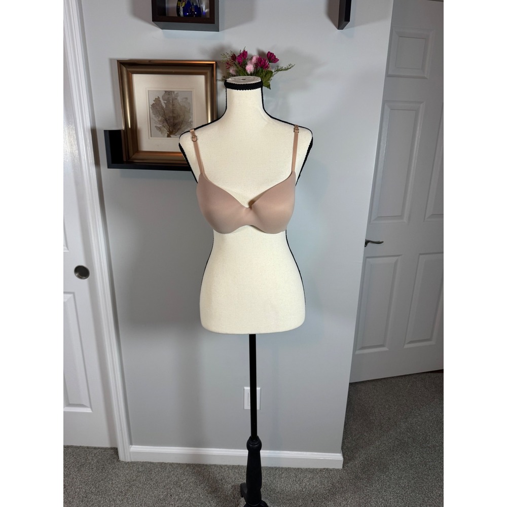 Victoria's Secret Incredible Lined Demi Bra Nude Beige 32D